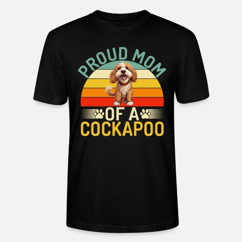 Cockapoo Gifts - Stanley/Stella Unisex Bio-T-Shirt CRAFTER - Schwarz