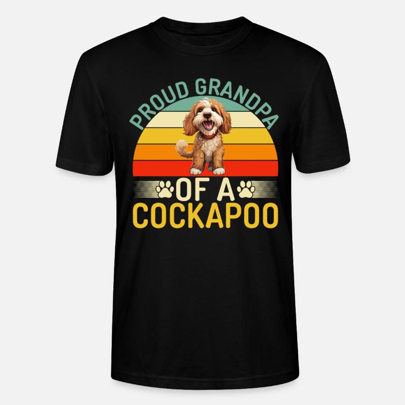 Cockapoo Gifts - Stanley/Stella Unisex Bio-T-Shirt CRAFTER - Schwarz