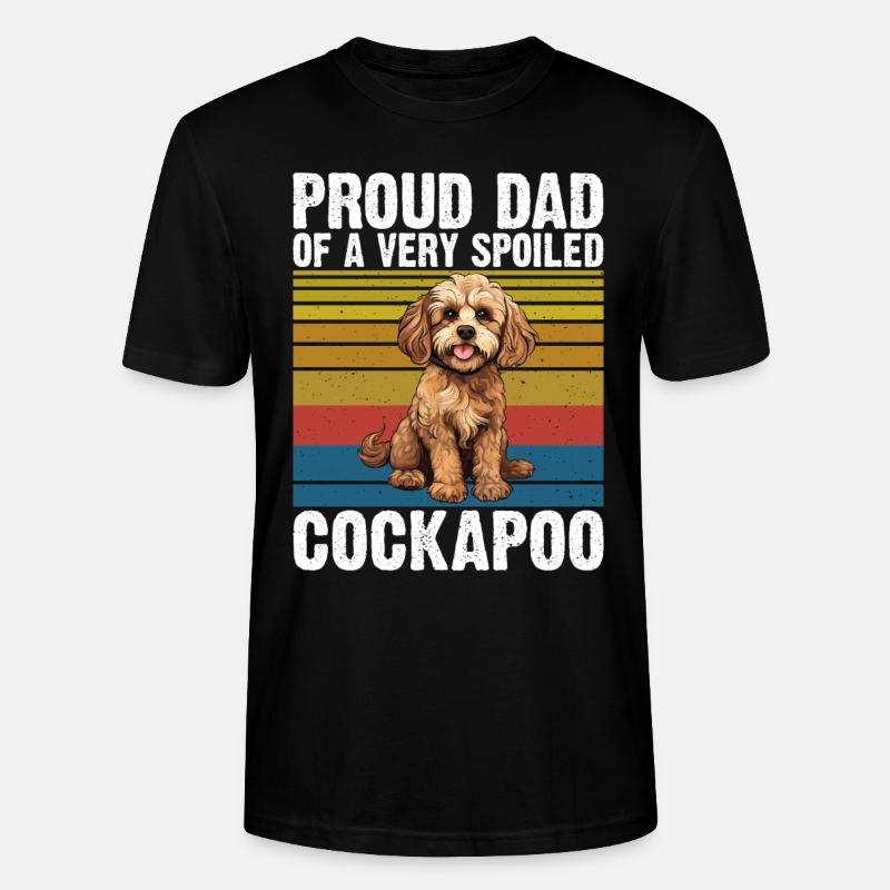 Cockapoo Gifts - Stanley/Stella Unisex Bio-T-Shirt CRAFTER - Schwarz