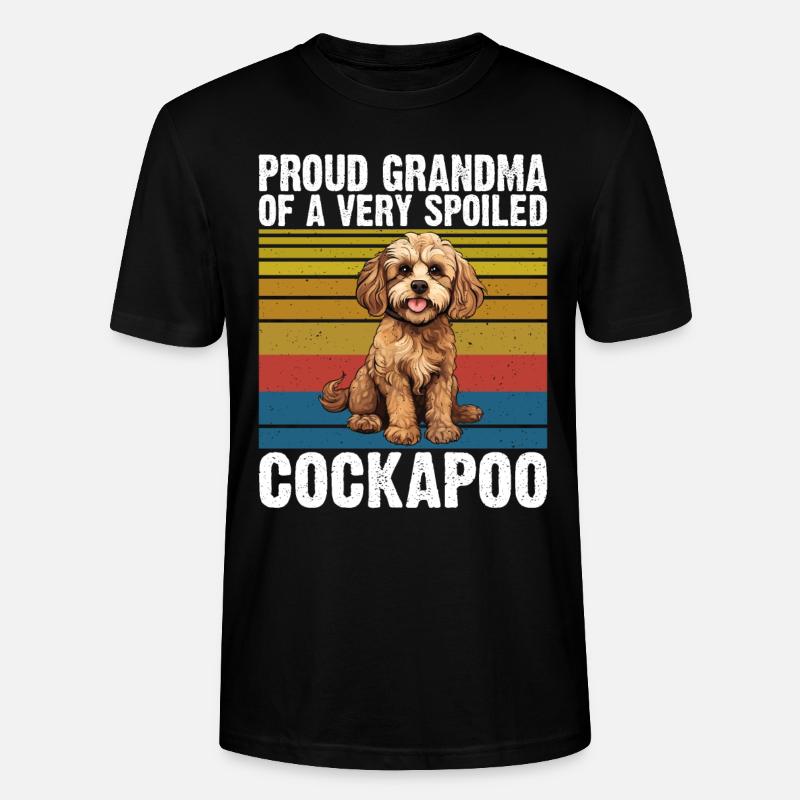 Cockapoo Gifts - Stanley/Stella Unisex Bio-T-Shirt CRAFTER - Schwarz
