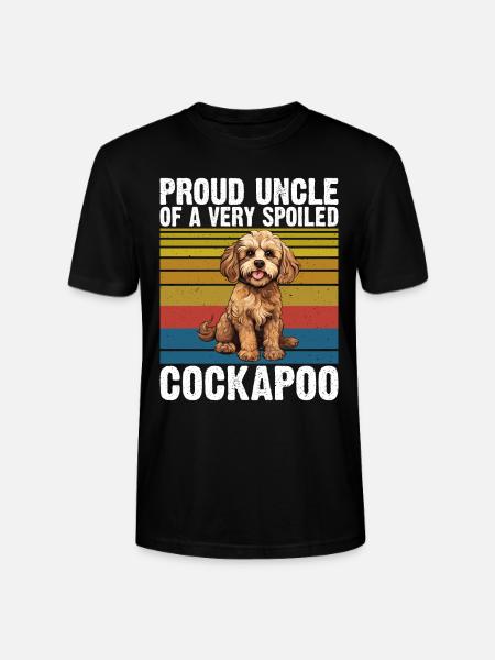 Cockapoo Gifts - Stanley/Stella CRAFTER Unisex Organic T-Shirt - black