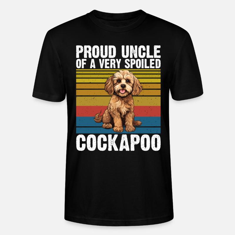 Cockapoo Gifts - Stanley/Stella Unisex Bio-T-Shirt CRAFTER - Schwarz