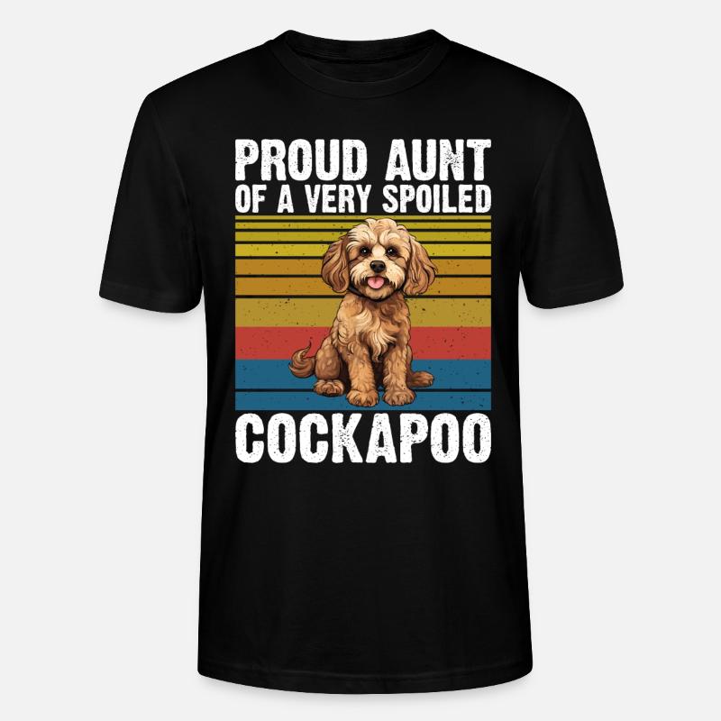 Cockapoo Gifts - Stanley/Stella Unisex Bio-T-Shirt CRAFTER - Schwarz