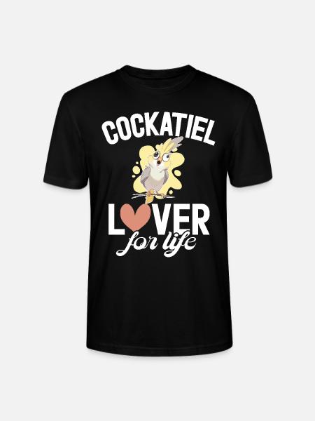 Cadeaux de calopsitte - T-shirt bio CRAFTER Stanley Stella Unisexe - noir
