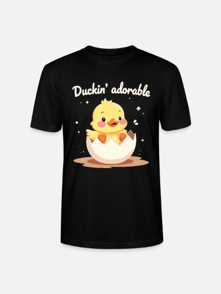 Nutztier-enten-enthusiasten Hinterhof-enten - Stanley/Stella Unisex Bio-T-Shirt CRAFTER - Schwarz