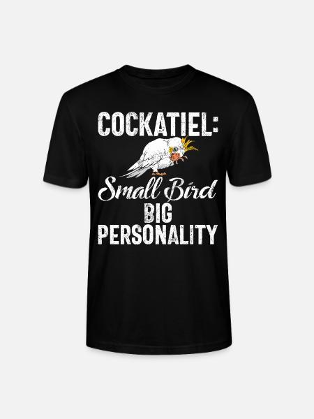 Cadeaux de calopsitte - T-shirt bio CRAFTER Stanley Stella Unisexe - noir