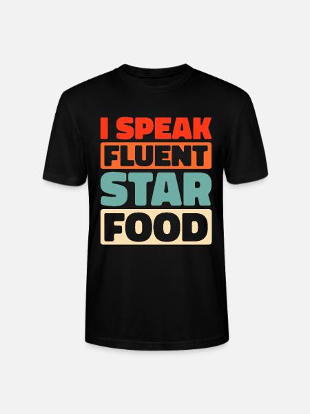 Food critic - Stanley/Stella CRAFTER Unisex Organic T-Shirt - black