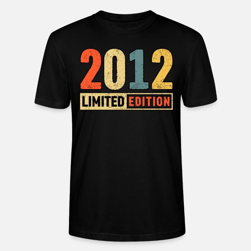 Edition Limitée 2012 - T-shirt bio CRAFTER Stanley Stella Unisexe - noir