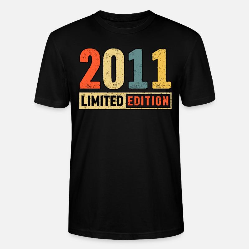 Edition Limitée 2011 - T-shirt bio CRAFTER Stanley Stella Unisexe - noir