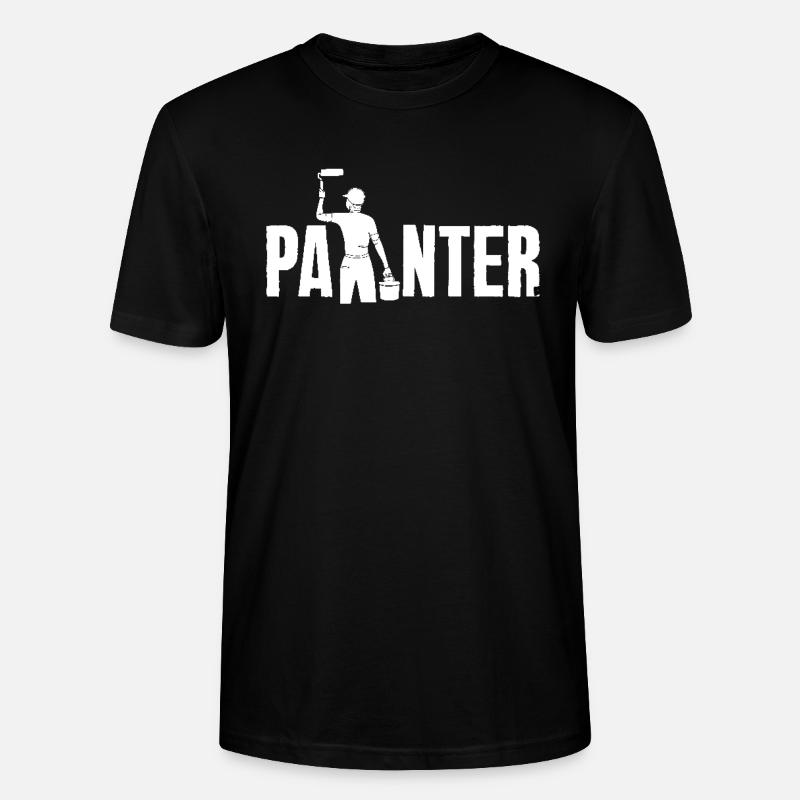 Peintre créatif avec du style - T-shirt bio CRAFTER Stanley Stella Unisexe - noir