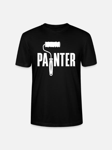 Painter Tool Creative Inspiration - Stanley/Stella CRAFTER Unisex Organic T-Shirt - black