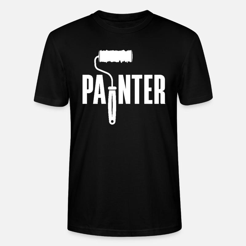 Painter Tool Creative Inspiration - Stanley/Stella CRAFTER Unisex Organic T-Shirt - black
