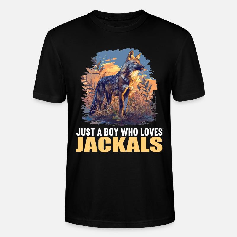 Chacals Chacal - T-shirt bio CRAFTER Stanley Stella Unisexe - noir