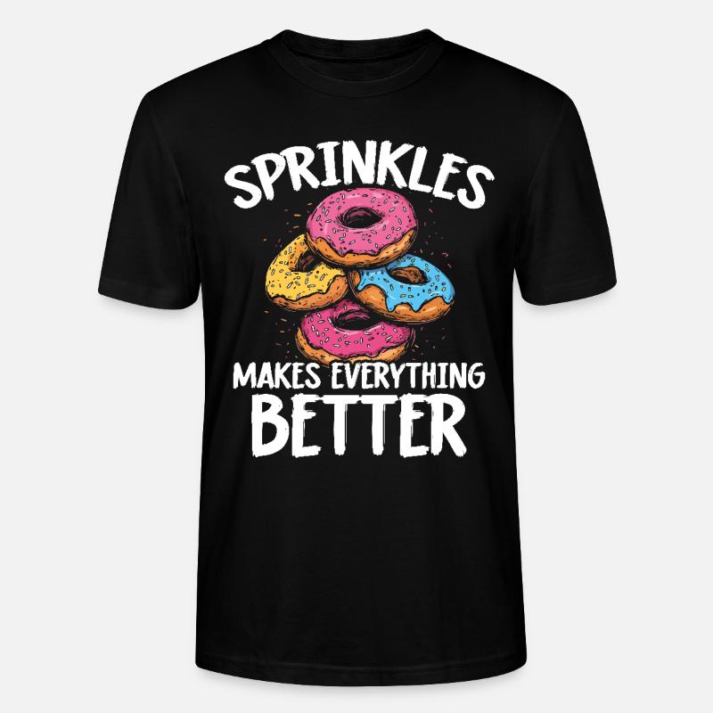 Beignets Beignets - T-shirt bio CRAFTER Stanley Stella Unisexe - noir