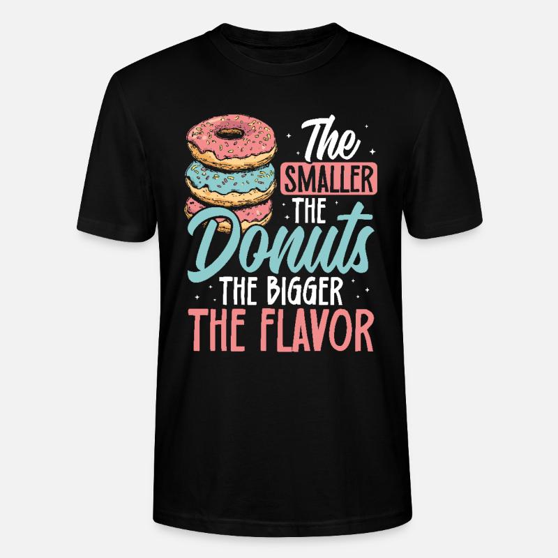 Donuts Donut - Stanley/Stella Unisex Bio-T-Shirt CRAFTER - Schwarz