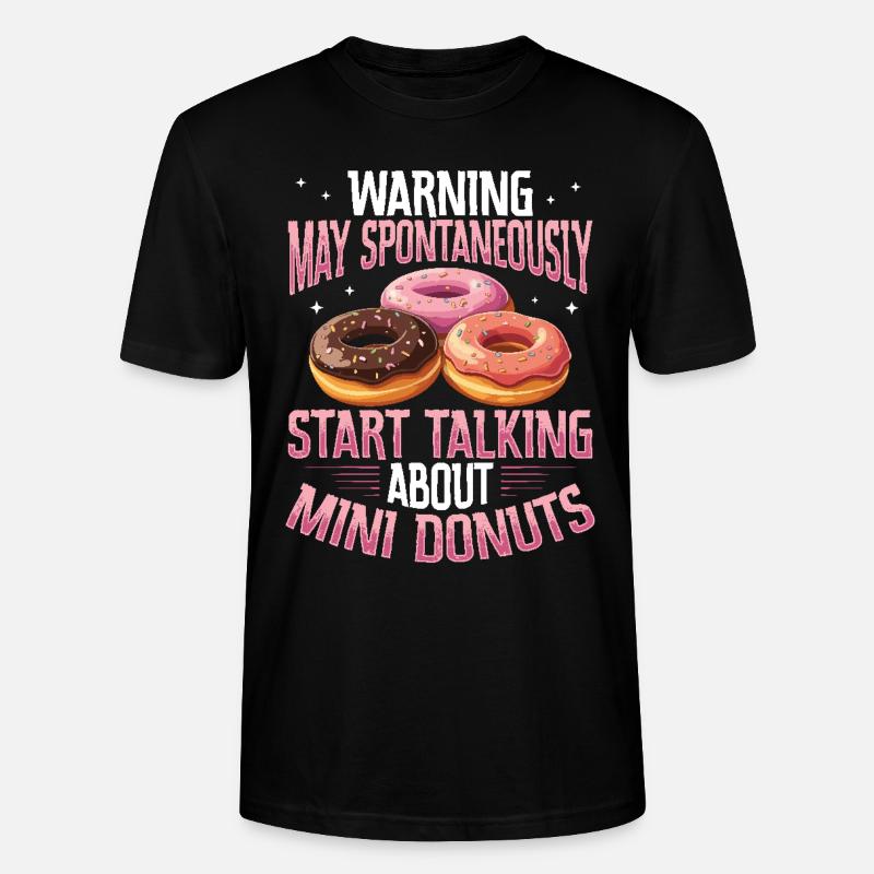 Beignets Beignets - T-shirt bio CRAFTER Stanley Stella Unisexe - noir