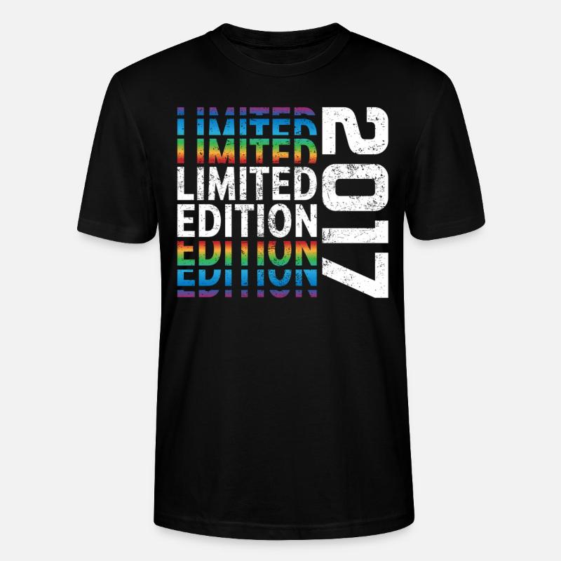 Edition Limitée 2017 - T-shirt bio CRAFTER Stanley Stella Unisexe - noir