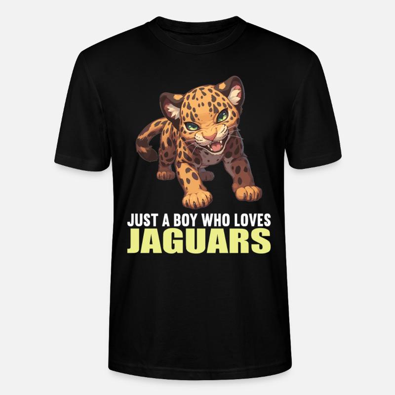 Jaguars Jaguar - T-shirt bio CRAFTER Stanley Stella Unisexe - noir