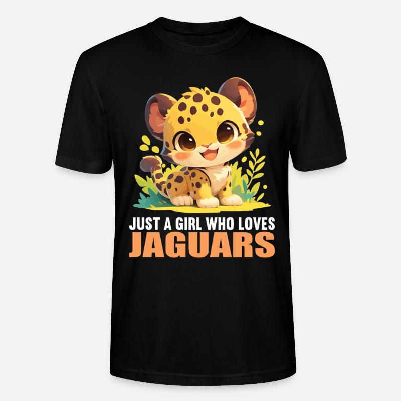 Jaguars Jaguar - T-shirt bio CRAFTER Stanley Stella Unisexe - noir