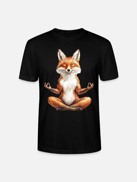 Fuchs - Stanley/Stella Unisex Bio-T-Shirt CRAFTER - Schwarz