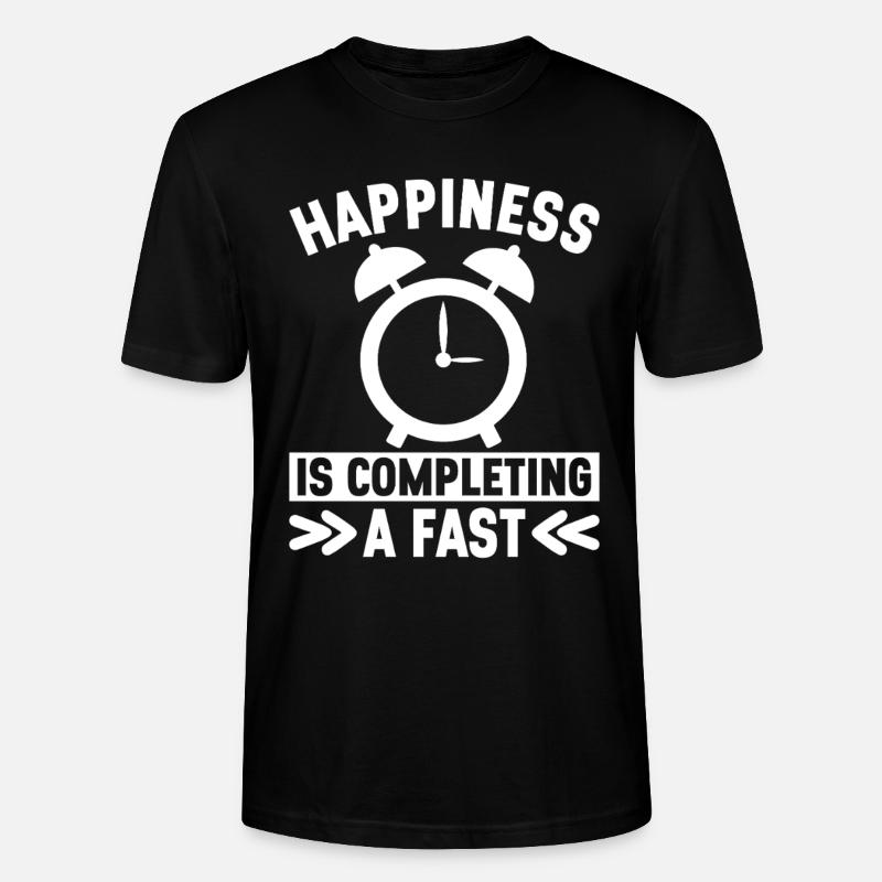 Intermittent fasting Intermittent fasting - Stanley/Stella CRAFTER Unisex Organic T-Shirt - black