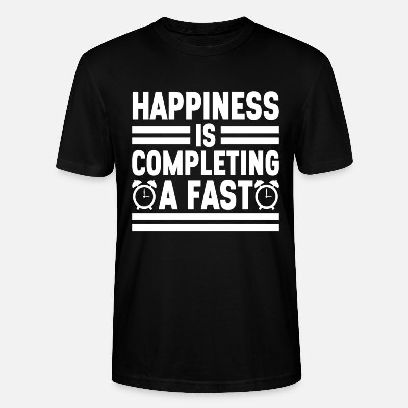 Intermittent fasting Intermittent fasting - Stanley/Stella CRAFTER Unisex Organic T-Shirt - black