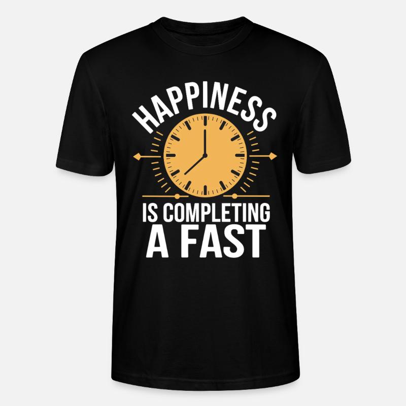 Intermittent fasting Intermittent fasting - Stanley/Stella CRAFTER Unisex Organic T-Shirt - black