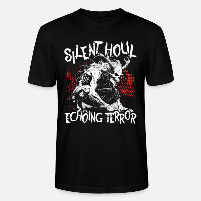 Wendigo Kryptide Cryptid - Stanley/Stella CRAFTER Unisex Organic T-Shirt - black