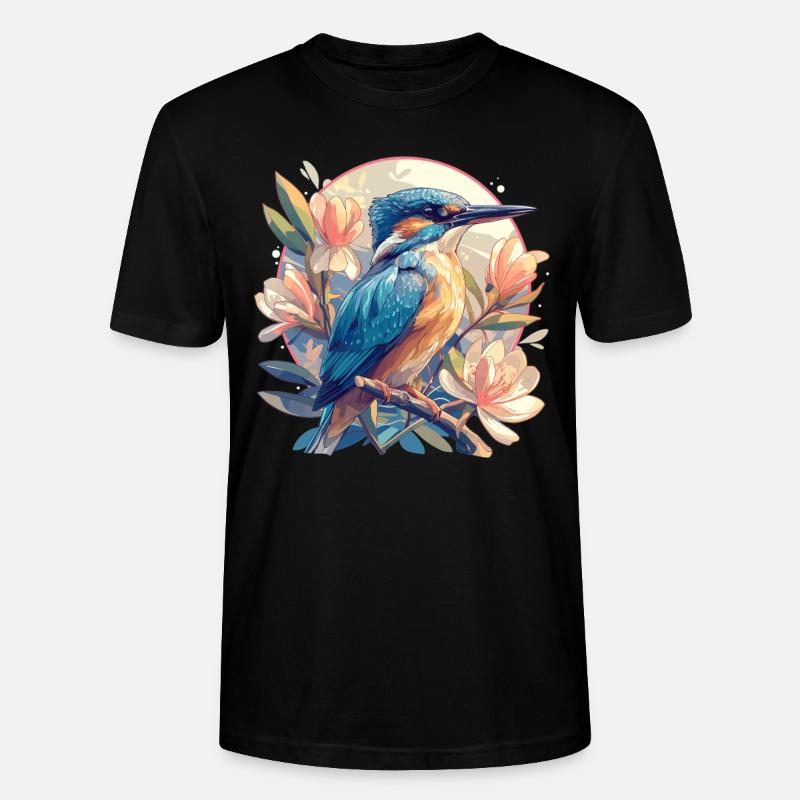 Eisvögel Eisvogel - Stanley/Stella Unisex Bio-T-Shirt CRAFTER - Schwarz