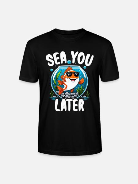 Aquarium Aquaristik - Stanley/Stella Unisex Bio-T-Shirt CRAFTER - Schwarz