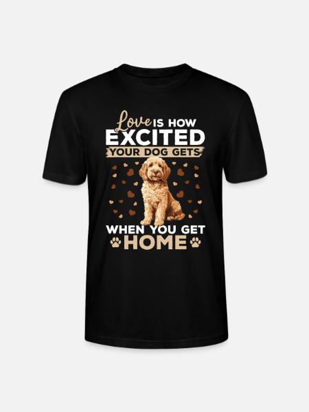 Goldendoodle Dog Owner - Stanley/Stella Unisex Bio-T-Shirt CRAFTER - Schwarz