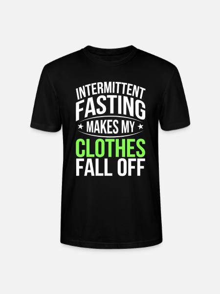 Intermittent fasting Intermittent fasting - Stanley/Stella CRAFTER Unisex Organic T-Shirt - black