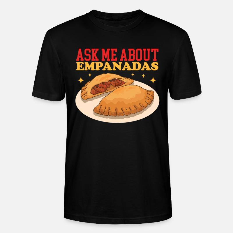 Empanada Dumpling Cadeau d’Empanada - T-shirt bio CRAFTER Stanley Stella Unisexe - noir