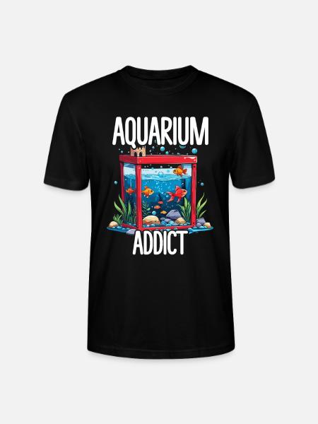 Aquarium Aquaristik - Stanley/Stella Unisex Bio-T-Shirt CRAFTER - Schwarz