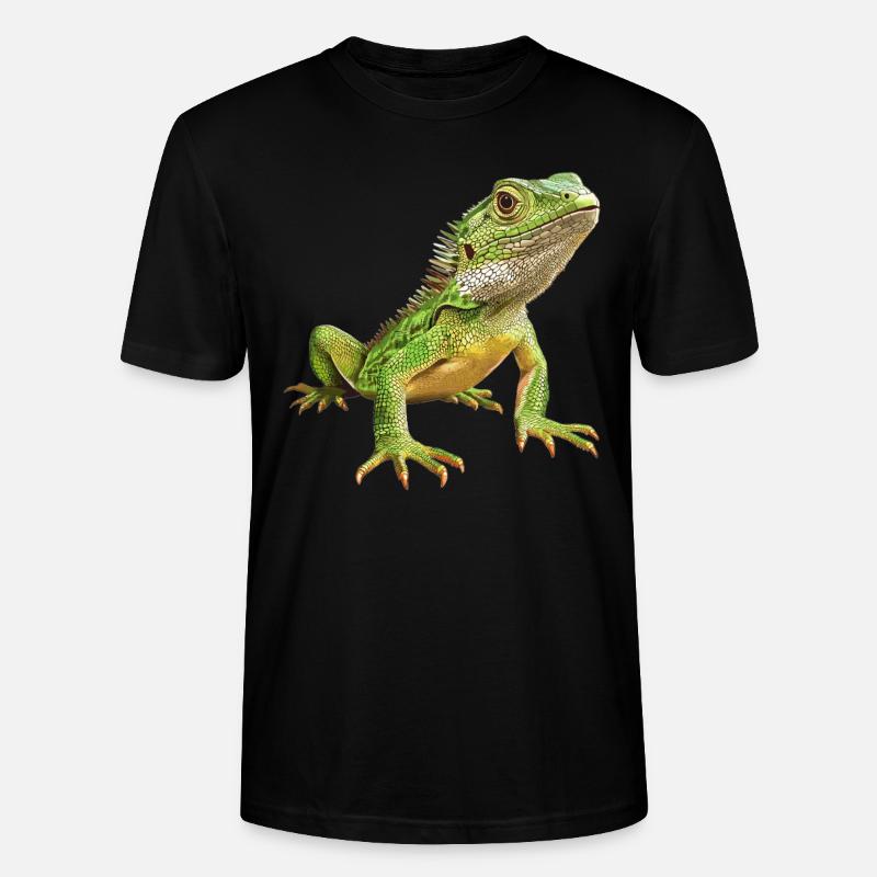 Lizards Lizard - Stanley/Stella CRAFTER Unisex Organic T-Shirt - black