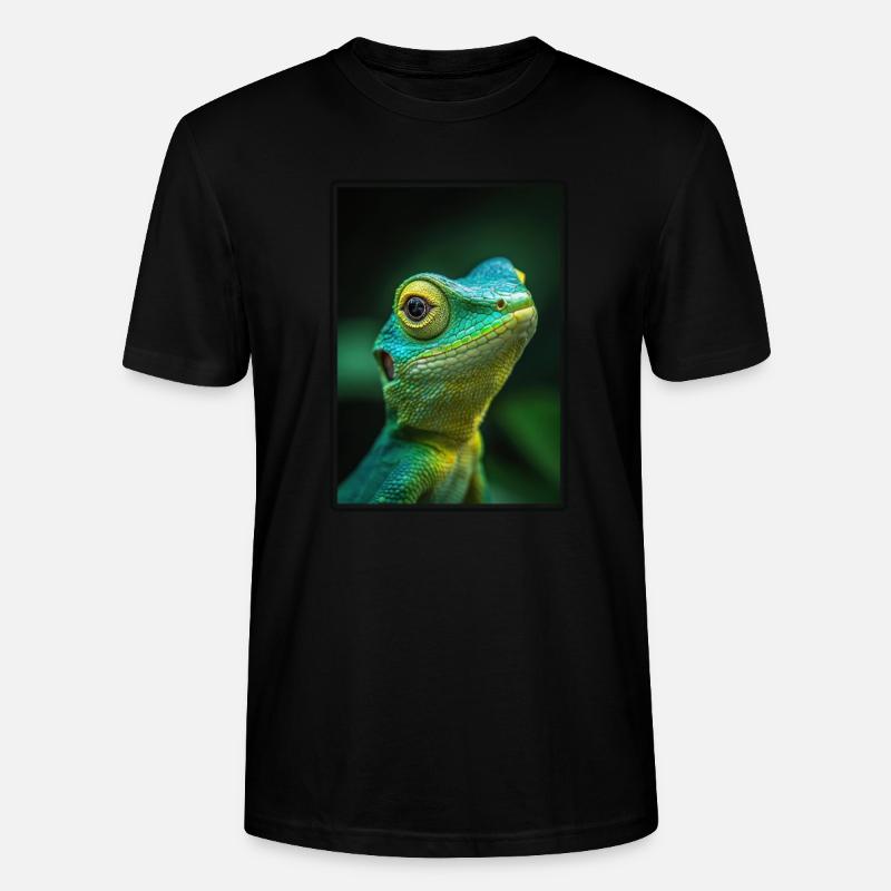 Lizards Lizard - Stanley/Stella CRAFTER Unisex Organic T-Shirt - black