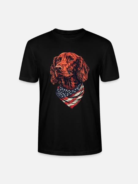 Irish Setter - Stanley/Stella Unisex Bio-T-Shirt CRAFTER - Schwarz