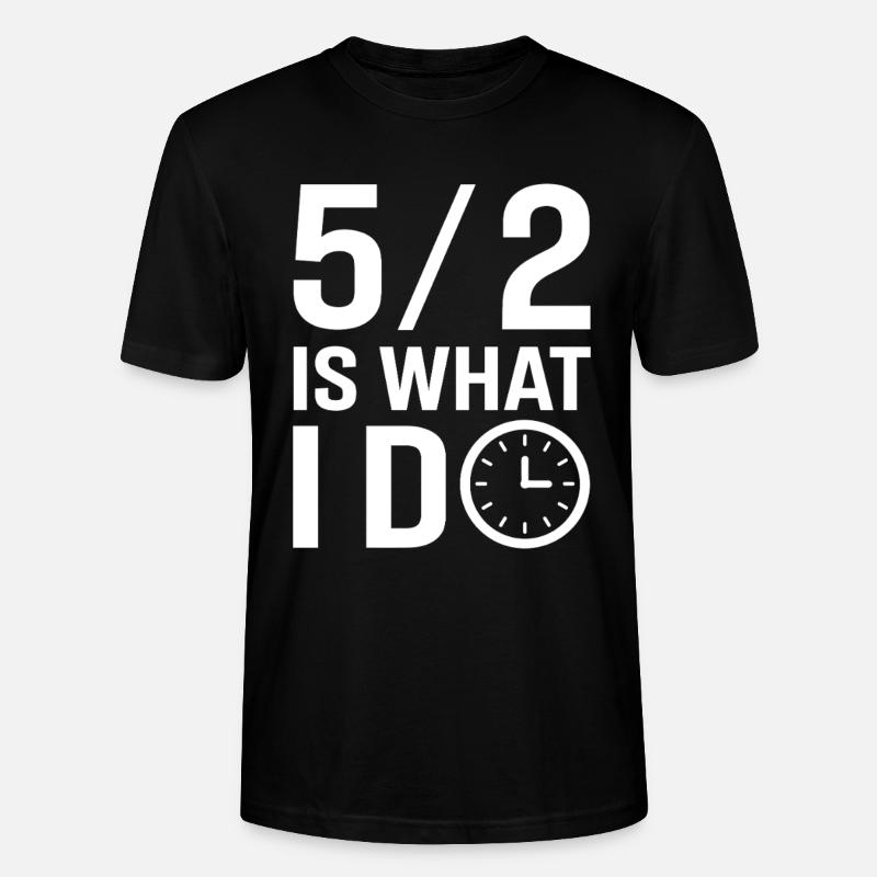 Intermittent fasting Intermittent fasting - Stanley/Stella CRAFTER Unisex Organic T-Shirt - black
