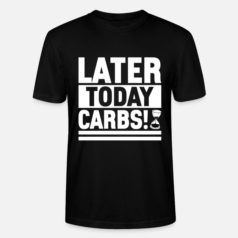 Intermittent fasting Intermittent fasting - Stanley/Stella CRAFTER Unisex Organic T-Shirt - black