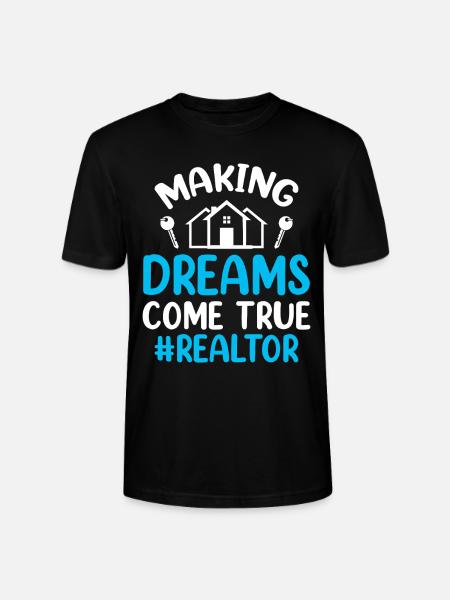Agents immobiliers Agents immobiliers - T-shirt bio CRAFTER Stanley Stella Unisexe - noir