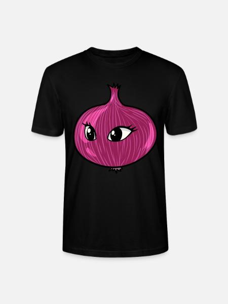 Onion Onions Vegetables - Stanley/Stella CRAFTER Unisex Organic T-Shirt - black