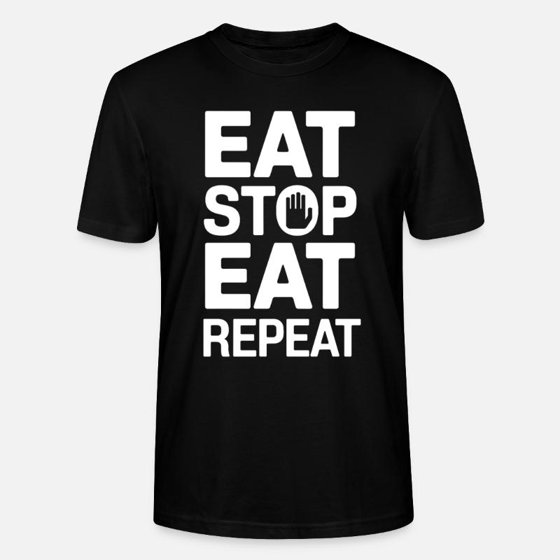 Intermittent fasting Intermittent fasting - Stanley/Stella CRAFTER Unisex Organic T-Shirt - black