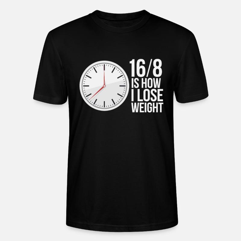 Intermittent fasting Intermittent fasting - Stanley/Stella CRAFTER Unisex Organic T-Shirt - black