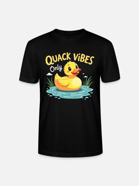 Nutztier-enten-enthusiasten Hinterhof-enten - Stanley/Stella Unisex Bio-T-Shirt CRAFTER - Schwarz