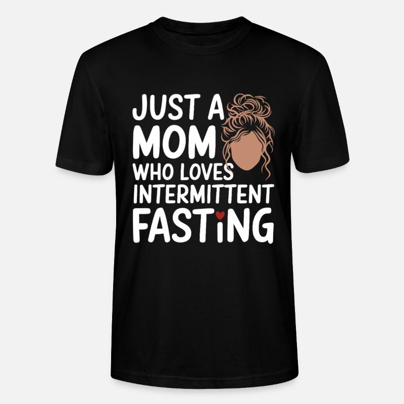 Jeûne intermittent Jeûne intermittent - T-shirt bio CRAFTER Stanley Stella Unisexe - noir