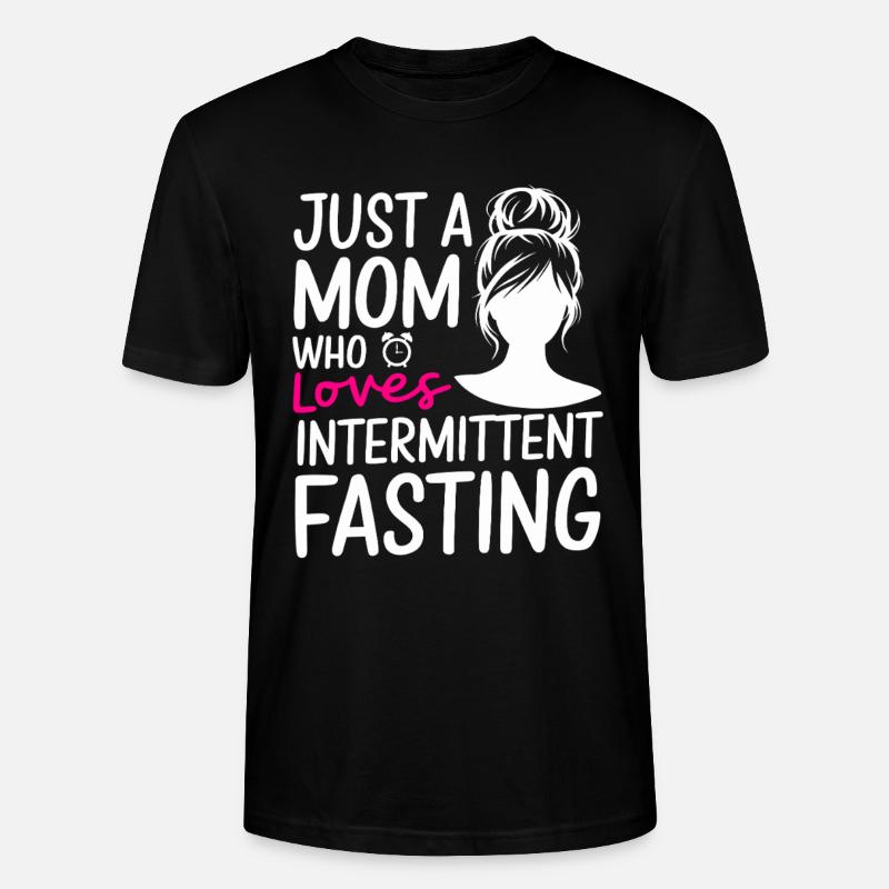 Jeûne intermittent Jeûne intermittent - T-shirt bio CRAFTER Stanley Stella Unisexe - noir