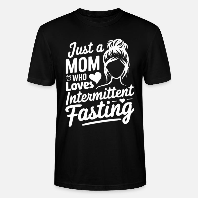 Intermittent fasting Intermittent fasting - Stanley/Stella CRAFTER Unisex Organic T-Shirt - black