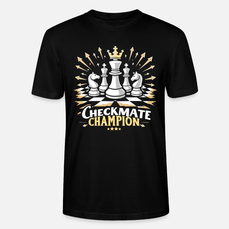 Chess Tacticians Strategy Masters Tactical - Stanley/Stella Unisex Bio-T-Shirt CRAFTER - Schwarz