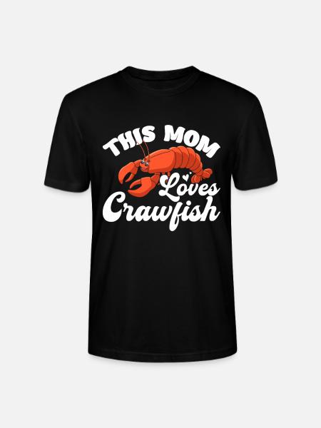 Crawfish Gifts - Stanley/Stella CRAFTER Unisex Organic T-Shirt - black