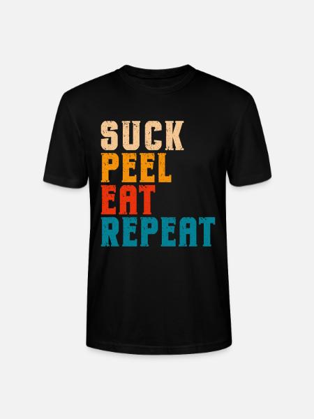 Crawfish Gifts - Stanley/Stella CRAFTER Unisex Organic T-Shirt - black